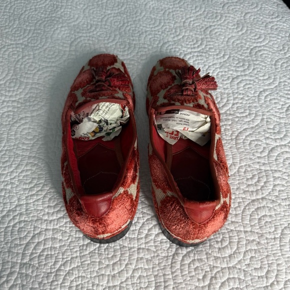 Tom Ford Red and Cream Loafers - Picture 4 of 13